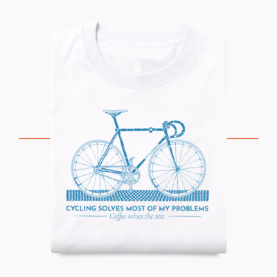 Coffee and Bike Funny Quote