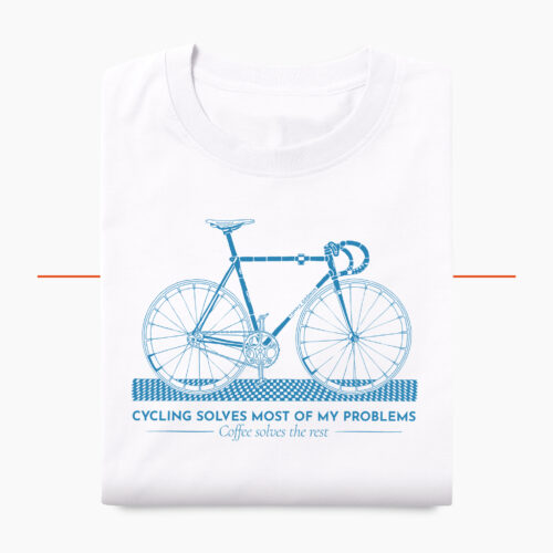 Coffee and Bike Funny Quote