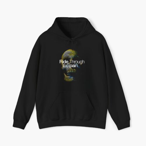 Graphic Skull cycling hoodie