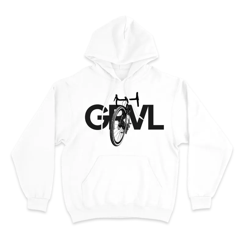 Brutalism gravel bike hoodie